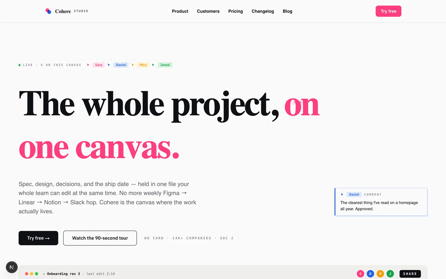 Relay Studio — sample saas website designed and built by SearchPod
