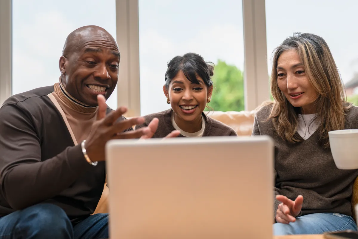 Brand community manager engaging with online community members