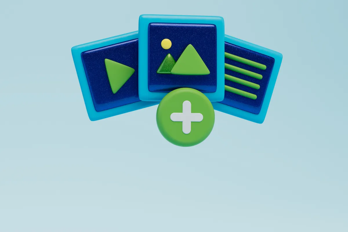 Content team repurposing one blog post into social media, video, and email formats