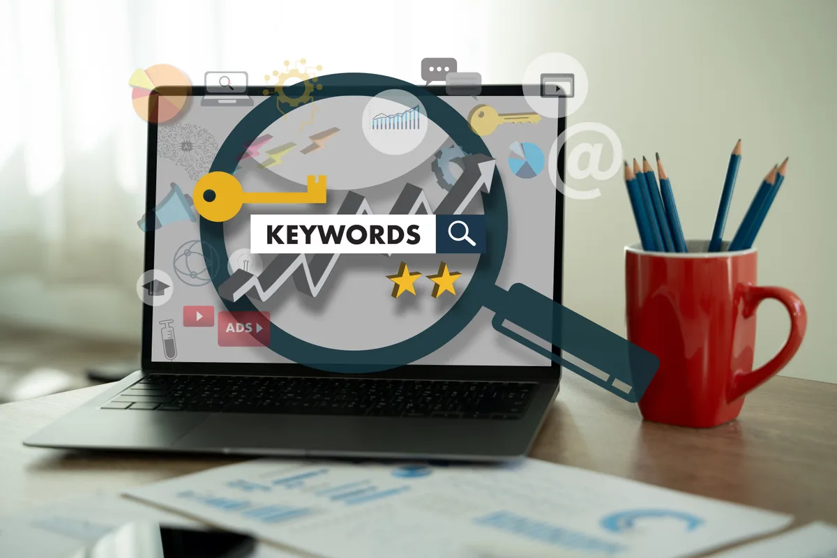 SEO professional conducting keyword research focused on search intent mapping