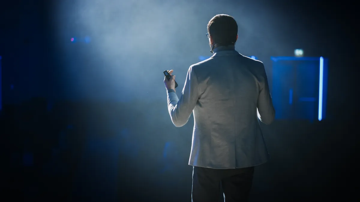 Industry expert creating original thought leadership content with unique insights