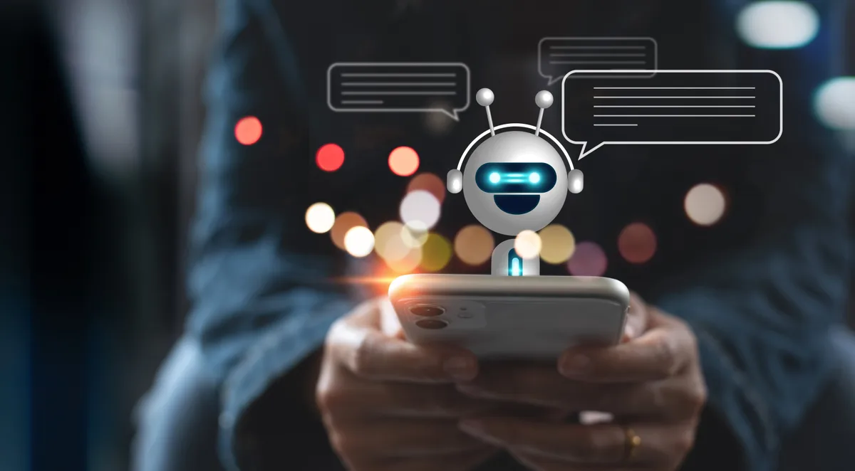 AI search optimization chatbot interface