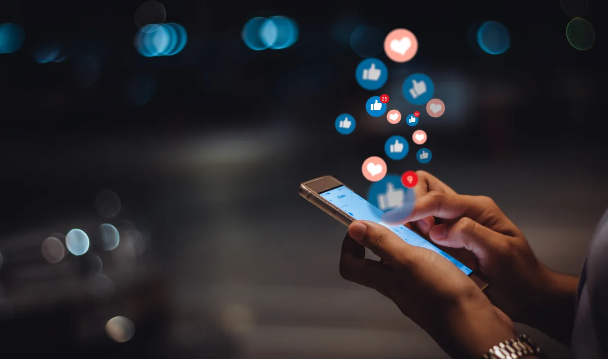 Paid social advertising campaign dashboard