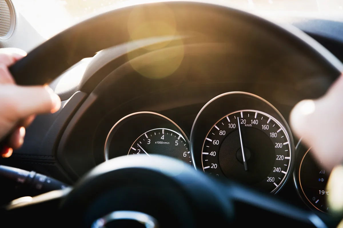 Website performance speed metrics graph