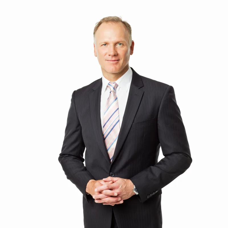 Portrait of David Whitcombe, senior trial counsel