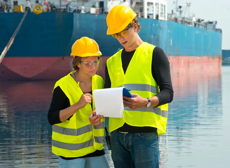 A freight broker on the phone at a dispatch desk tracking a truck shipment across multiple monitors